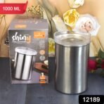 Stainless Steel Airtight Containers with See Through Lid (1 Pc / 1000 ML) - Image 2