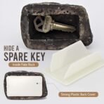 Realistic Fake Rock Key Hider – Weatherproof Outdoor Key Storage Emergencies (1 Pc) - Image 2