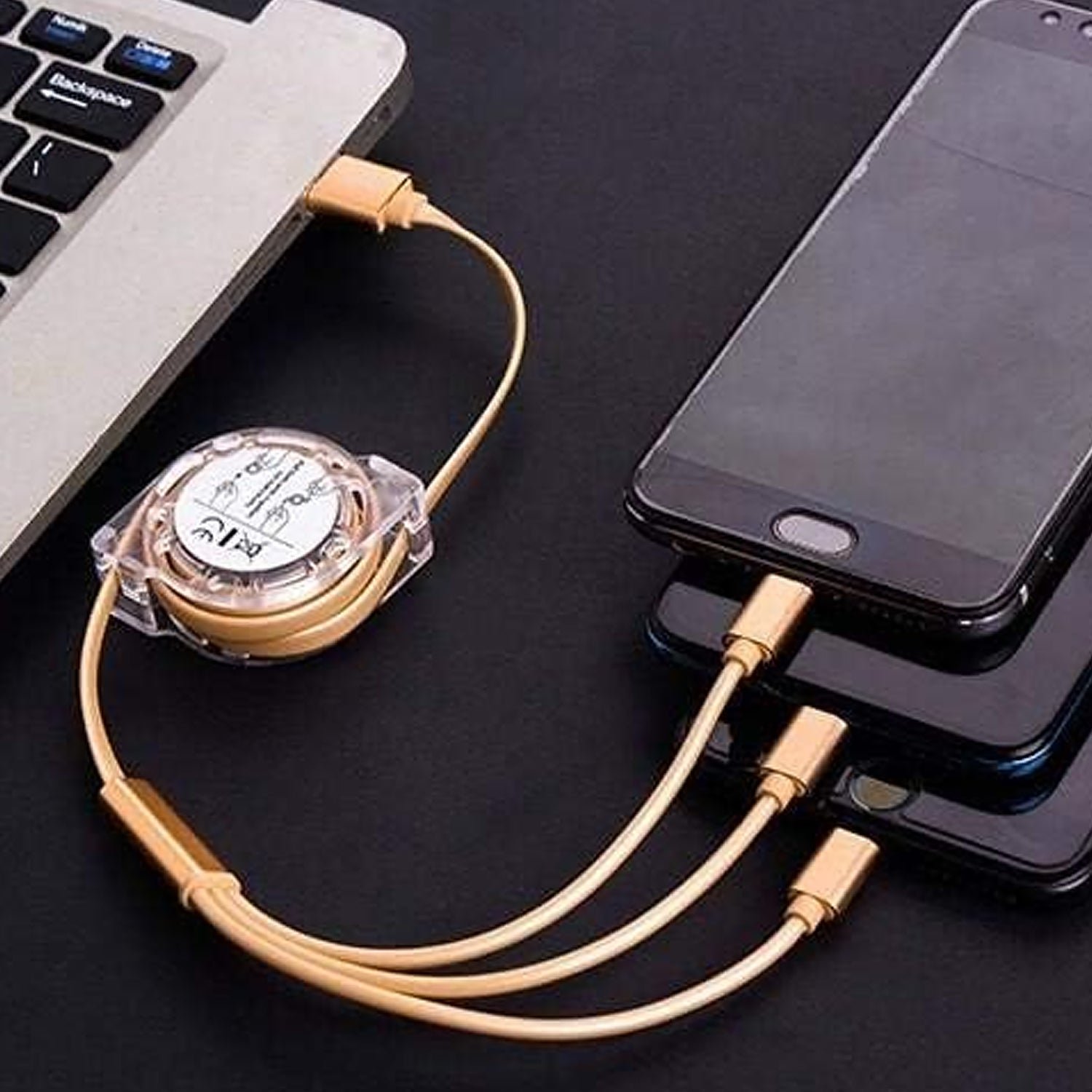 05_b7340df4-ea91-4eeb-a09b-0862598f59bd.jpg Retractable 3-in-1 Charger Cable for Phones & Android (1 Pc, Multi-USB) - Image 1