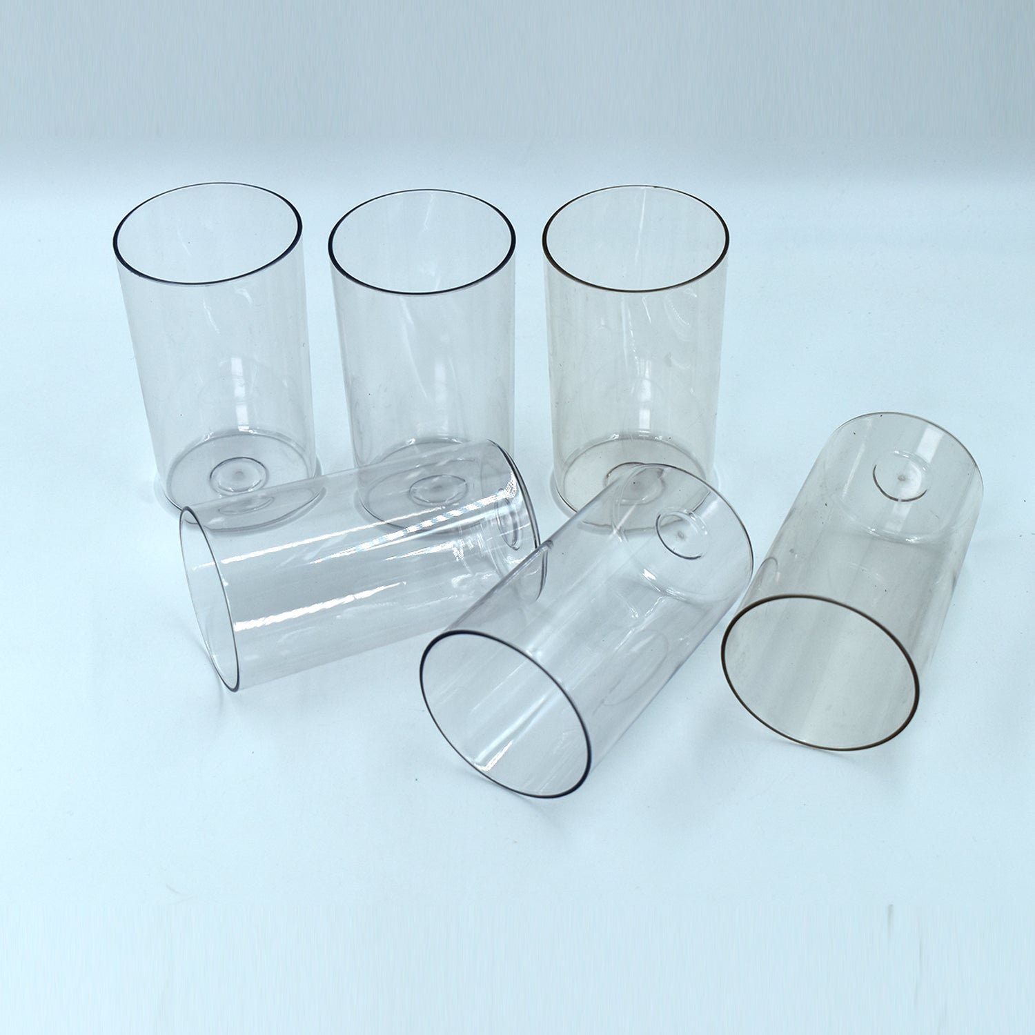 05_e3a8a435-3958-4dda-848c-648130cce46f.jpg Ganesh Classic Plastic Glass Set of-6 (Each Glass 350ml) - Image 1
