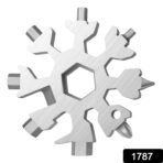 18-in-1 Stainless Steel Snowflake Multi-Tool with Bottle Opener - Image 2