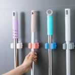 Magic Sticker Series Self Adhesive Mop and Broom Holder