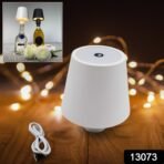 USB Rechargeable LED Bottle Lamp – 3-Color Dimmable Wireless Table Light (1 Pc) - Image 2