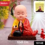 Solar Powered Sitting Buddha Statue (1 Pc / Medium) - Image 2