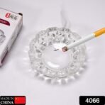 paricutin Glass Crystal Quality Cigar Cigarette Ashtray - Image 2
