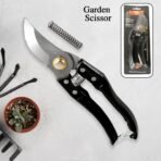 Garden Shears Pruners Scissor - High Carbon Steel, Non-Slip Grip