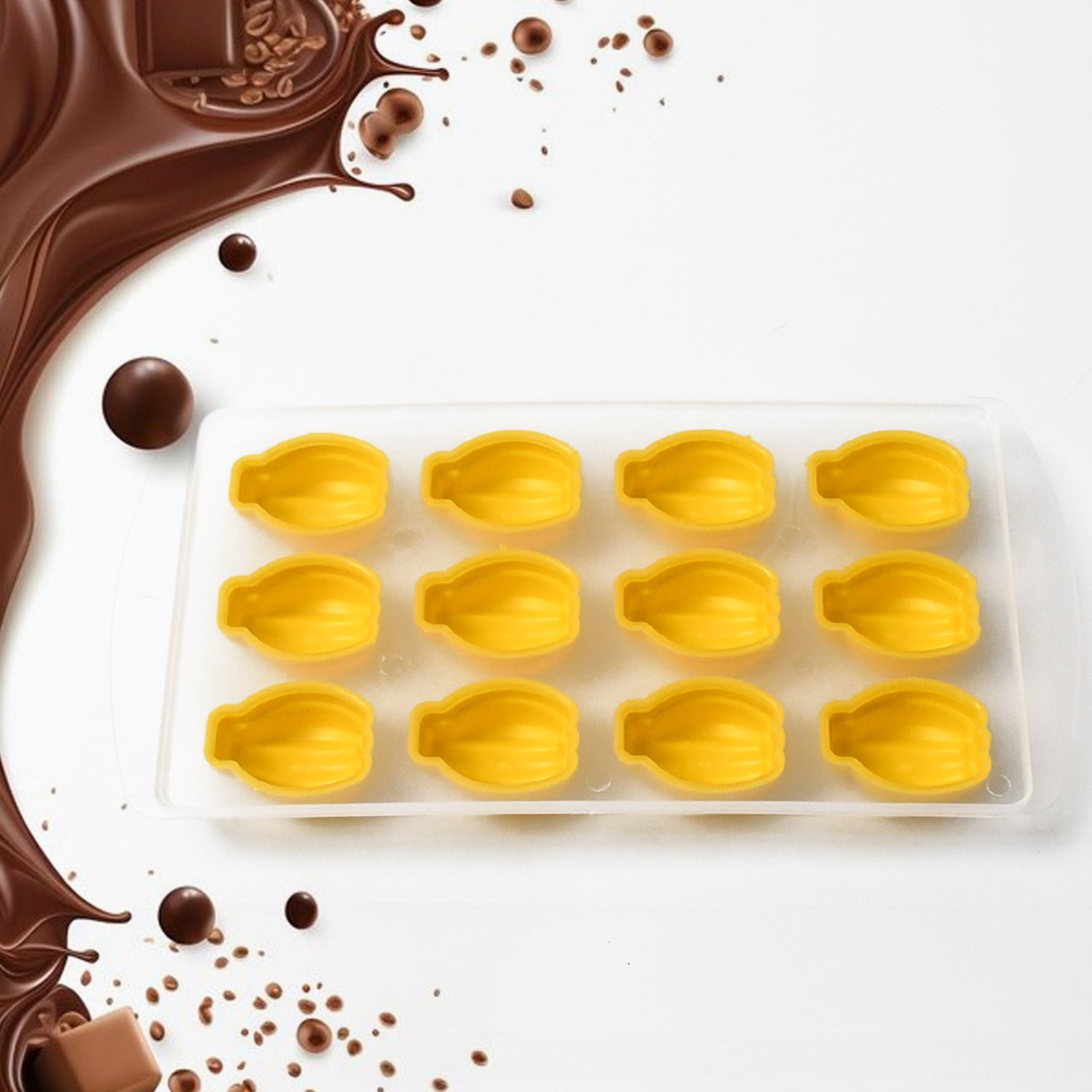 1_dffa5d95-acca-4e8e-838c-f448167c22b1.jpg Silicone Fruit-Shaped Ice Cube Tray - Creative Multi-Design Freezer Mold (1 Pc) - Image 1