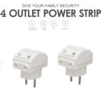 Tetherix 5-Way 2 Pin Multi-Plug Socket (1 Pc) - Image 2