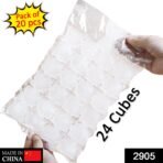Disposable Ice Cube Bags, Cold Ice Pack Cooler Bag for Cocktail Food Wine - Image 2