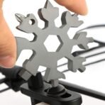 18-in-1 Stainless Steel Snowflake Multi-Tool with Bottle Opener