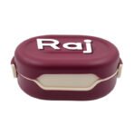 Customized Airtight Food Grade Tiffin Box with 2 in 1 Spoon And 2 Compartment - Image 2