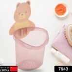 Multipurpose Teddy Bear Wall Toothbrush Holder - Waterproof & Self-Adhesive - Image 2