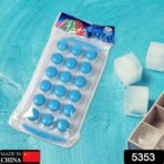Smart Push Out Round Shape Mini Ice Cube Trays ,Silicone Chocolate Mold Maker - Image 2