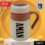 Stainless Steel Mug/Bottle Vacuum Insulated Handle Cup  Tumbler (550 ML)