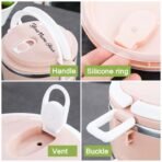 Customized Multi Layer Stainless Steel Hot Lunch Box (3 Layer) - Image 2