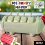 Plastic Ice Candy Maker with 4 Compartments – Homemade Frozen Treats - Image 2