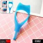 3-in-1 Plastic Eyelash Tool: Mascara Guide, Brush & Curler - Image 2