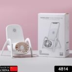 Portable Mobile Phone Holder Fan – Handheld, Multi-Function (Battery Not Include) - Image 2