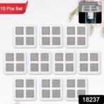 Window Screen Mesh Hole Repair Kit Patch Adhesive (10×10 CM / 10 Pcs Set) - Image 2