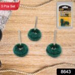 Abrasive Buffing Polishing Wheel Set (3 Pcs) - Image 2