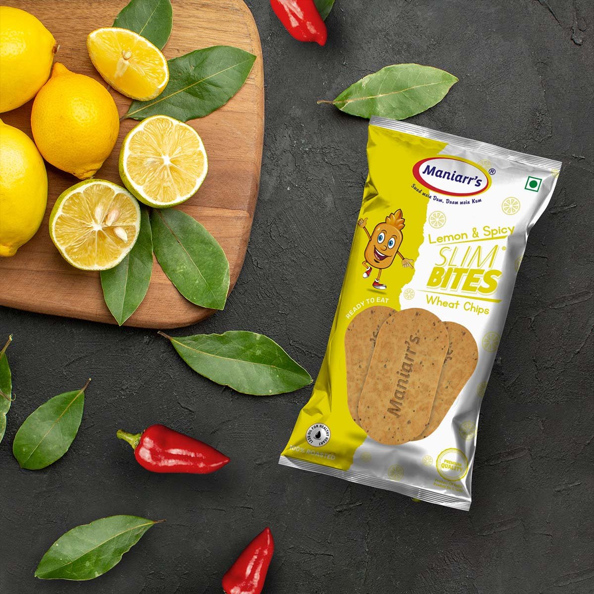 rJNrQcley3vaVGICk7wF18idzgzAoj4Trnd5X6UE.jpg Maniarr's Lemon & Spicy MINI - SLIM BITES (58 Gm) - Image 1